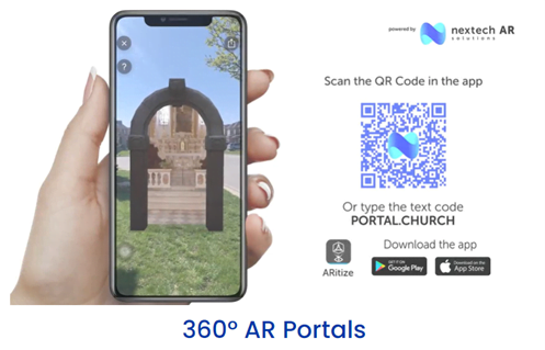 Nextech AR:n 360 astetta kattava virtuaaliportaali