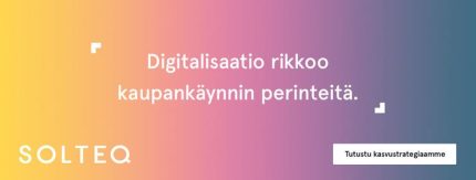 Solteqille uusi kasvustrategia: keskittyy kansainväliseen digitaaliseen kaupankäyntiin