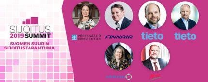 SijoitusSummit ti 9.9. haastattelut julkaistu- mukana mm Finnair ja Tieto