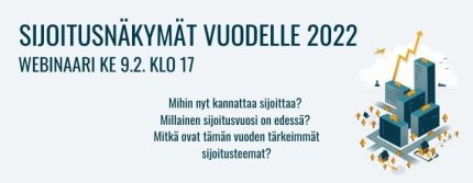 Sijoitusnäkymät vuodelle 2022 -webinaari ke 9.2. klo 17